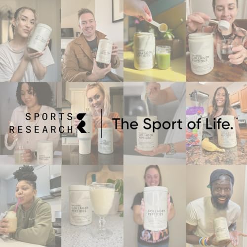 Sports Research Collagen Peptides packaging details
