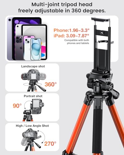 CAMBOFOTO tripod with camera mounted for landscape shot