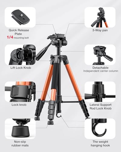CAMBOFOTO tripod folded for travel transport