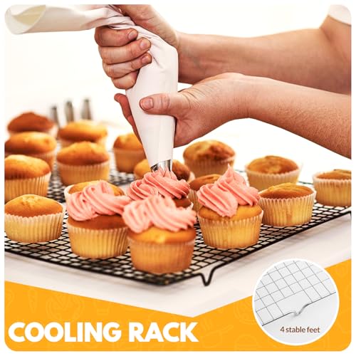 Clean HOHOM cooling rack resting on a kitchen counter