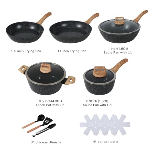 Anymark ceramic stewpot with lid