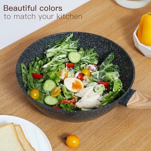 Anymark cookware with pot protectors