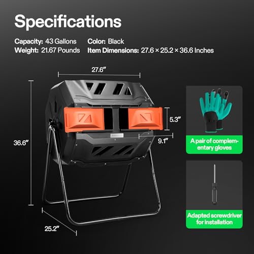 Included waterproof gloves with gardening claws