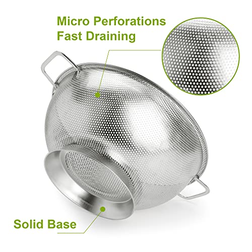 Gulex colander showing the solid ring base