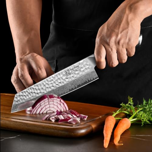 KEEMAKE Damascus knife in gift packaging