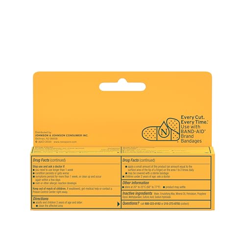 Neosporin first aid cream for minor cuts and scrapes
