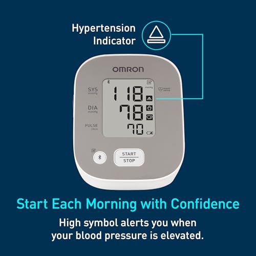 Omron heart health monitor with storage case