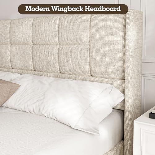 Metal slat base for UHTN king platform bed