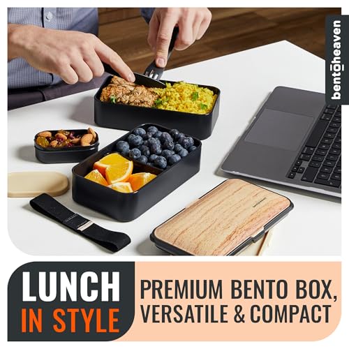 Internal view of Bentoheaven bento compartments