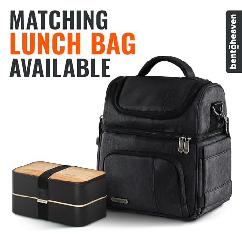 Bentoheaven bento box secured with strap