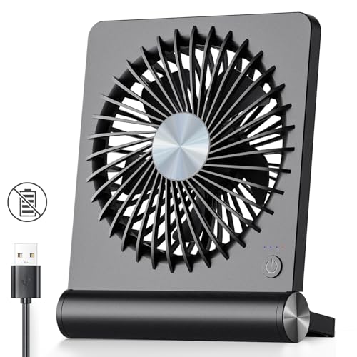 Koonie 5.7 inch USB desk fan front view