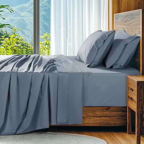 SONORO KATE 1000 Series Egyptian cotton sheets folded