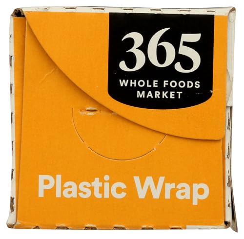 Close up of 365 by Whole Foods Market BPA-free plastic wrap