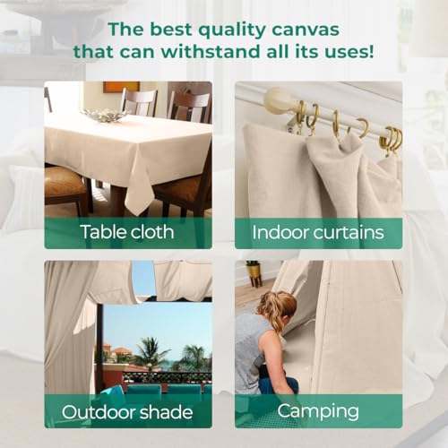 Avalon Home drop cloth covering furniture