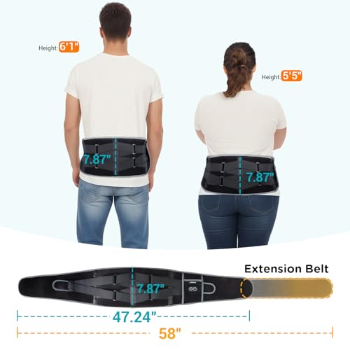 Comfytemp cordless heating pad worn on lower back