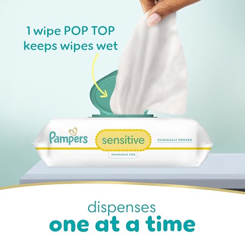 Pampers Sensitive fragrance free labeling