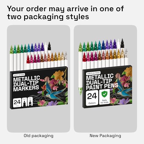 Full collection of 24 acrylic pens