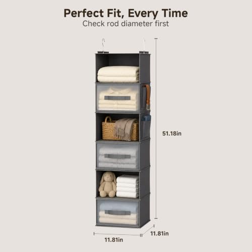 Side view of BIEBOS organizer with side storage pockets