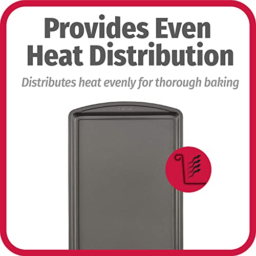 Carbon steel baking sheet gray finish