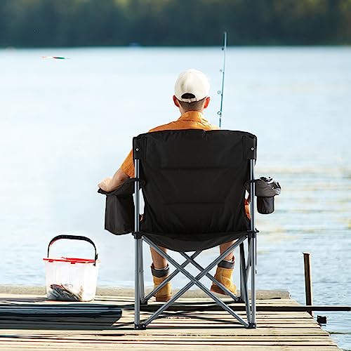 Full camping gear setup with VEVOR folding chair