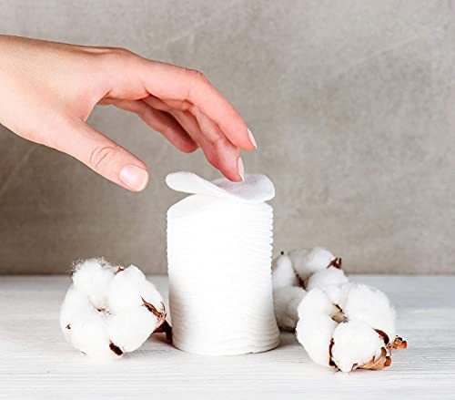 Stack of soft Organyc organic cotton rounds