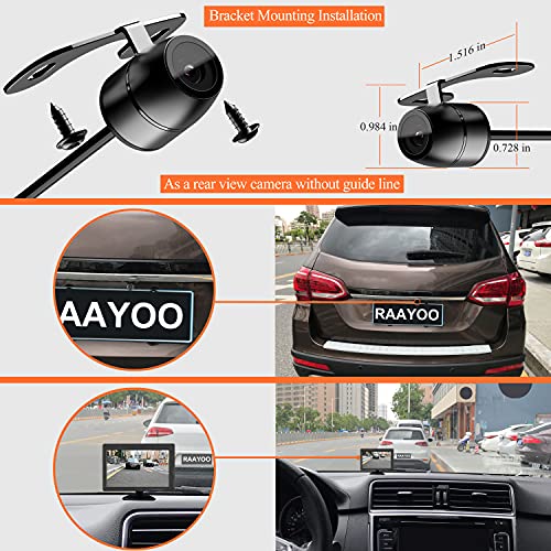 Flush mount installation example for vehicle