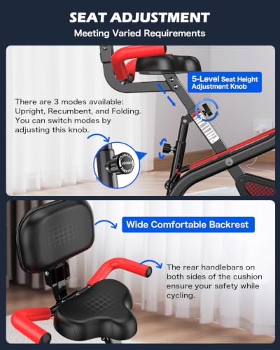 pooboo X-Bike folded for storage