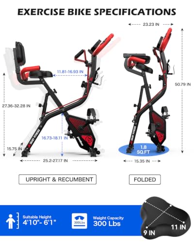 pooboo X-Bike adjustable seat