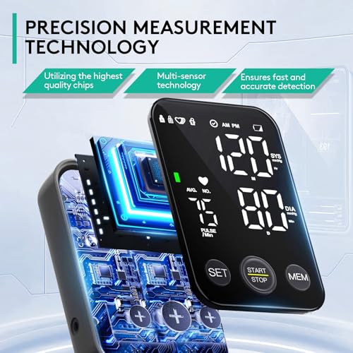 Backlit LED display on Oklar BP machine