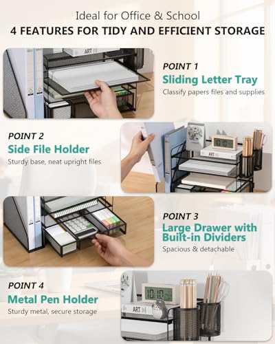 Sliding drawer of WALI desk tray