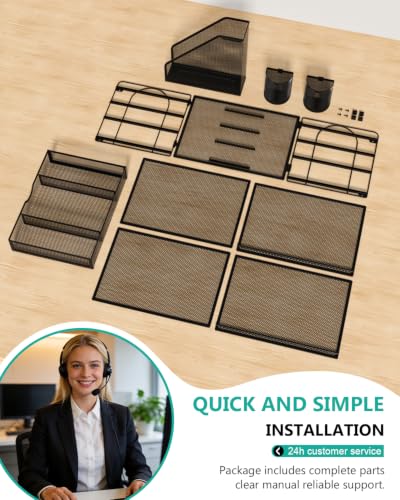 WALI desk organizer in a home office