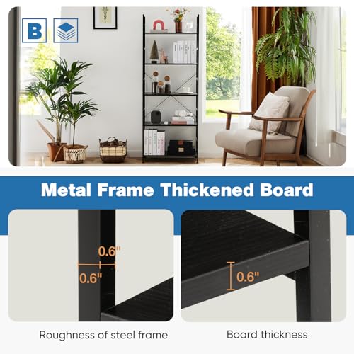 DUMOS ZWJ-BK-N bookshelf with books and decor