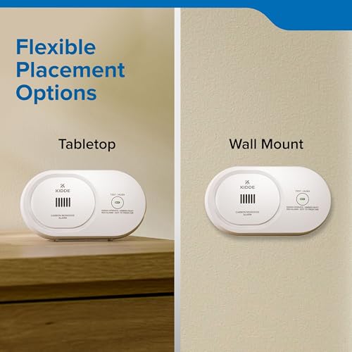 Kidde COB tabletop placement example