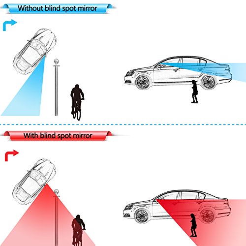 Vehicle mirror with 3M adhesive