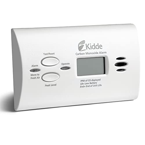 Full retail box contents for Kidde CO detector