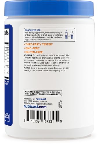 Nutricost Electrolyte Complex third-party tested for purity