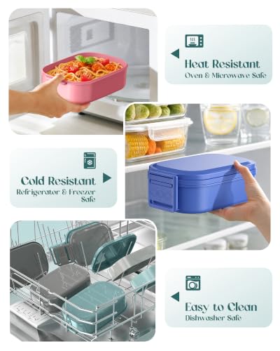 Pure Whimsy lunch container with sauce cup