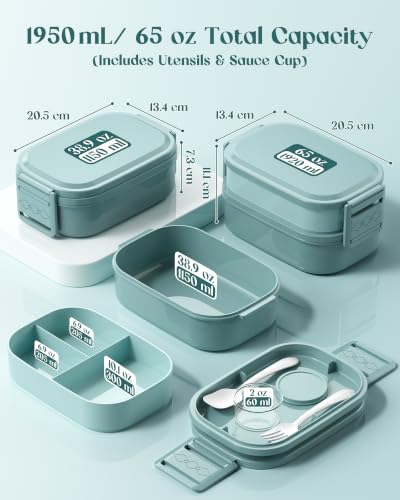 Pure Whimsy bento box showing internal compartments