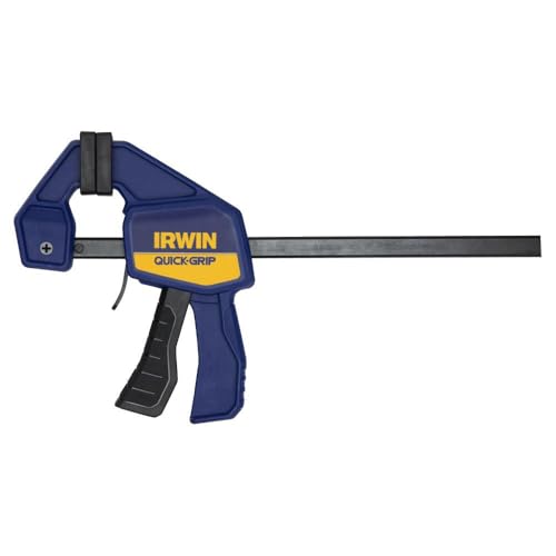 IRWIN bar clamp pistol grip handle detail