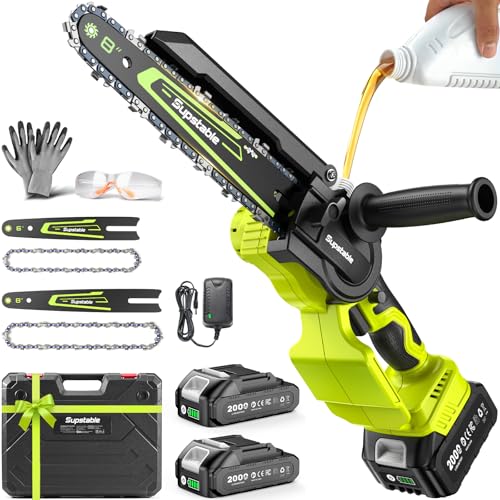 Supstable BL-168 Forest Green mini chainsaw set