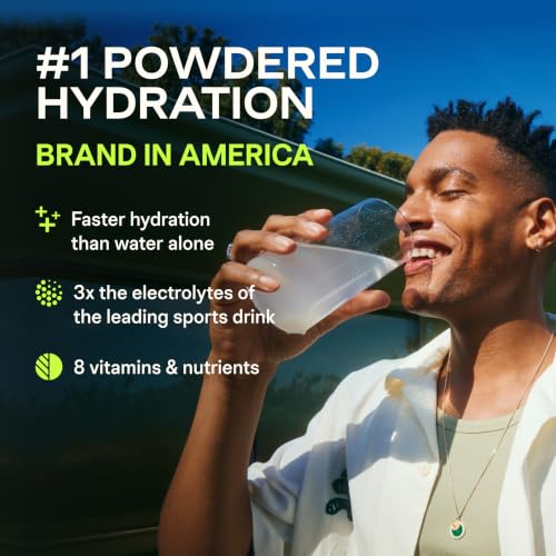 Liquid I.V. drink mix for faster hydration