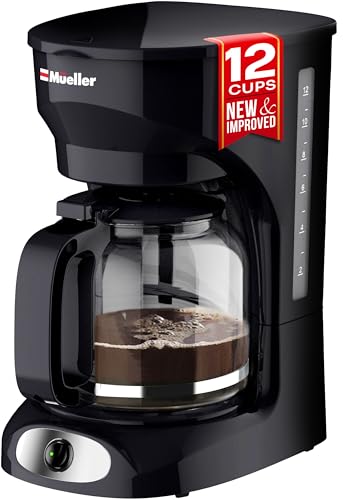 JANSKA Mueller 12-Cup Drip Coffee Maker front view