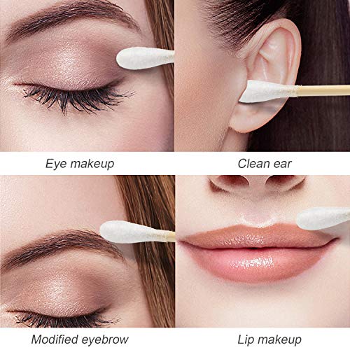 Thick round cotton swab heads