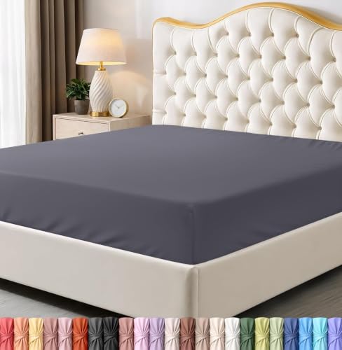 Utopia Bedding Queen Fitted Sheet folded
