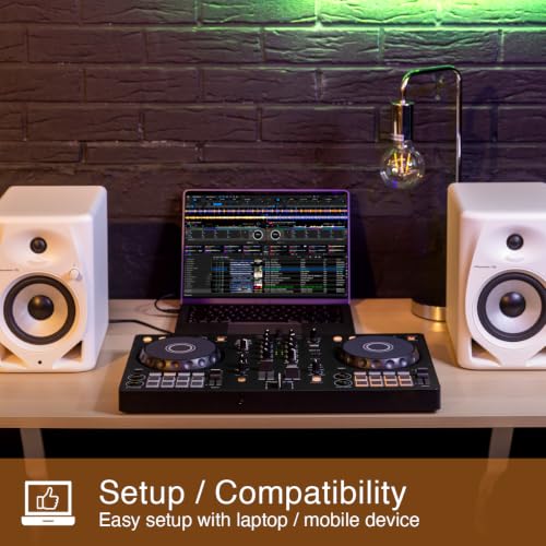 Pioneer DJ DDJ-FLX4 jog wheels