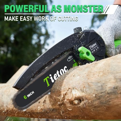 Tietoc lightweight chainsaw for garden maintenance