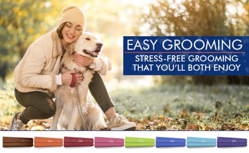 EquiGroomer brush for loose fur removal