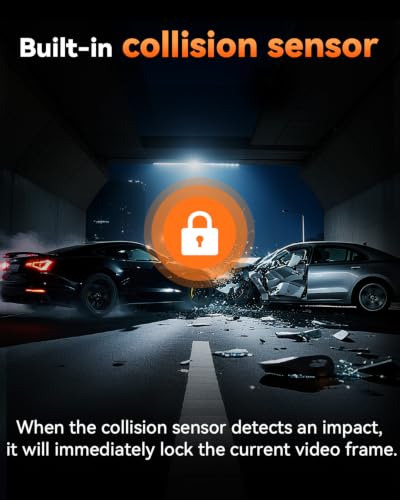 Black finish dash cam components