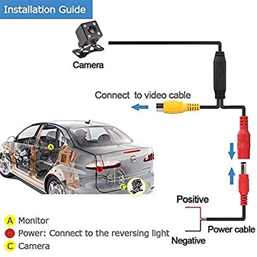 Camecho backup camera mounting bracket