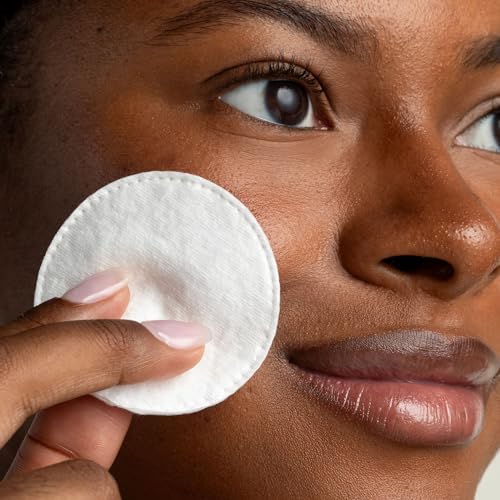 Cliganic makeup remover pads stack